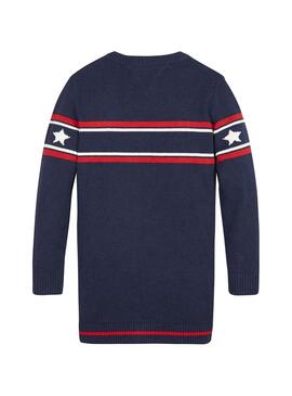 Vestido Tommy Hilfiger Graphic Estrellas Para Niña