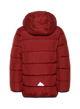 Cazadora Name It Mus Puffer Granate Para Niño