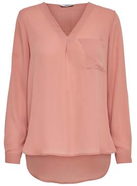 Blusa Only Bailey Coral