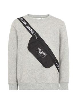 Sudadera Name It Nabag Gris Para Niño