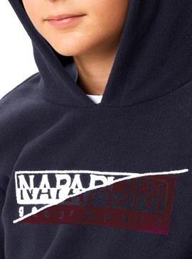 Sudadera Napapijri Taky H Marino Para Niño