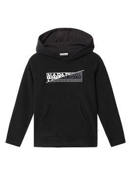 Sudadera Napapijri Taky H Negro Para Niño