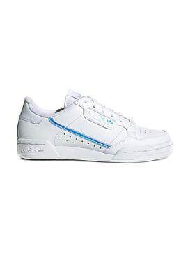 Zapatillas Adidas Continental 80J Blanco Teen