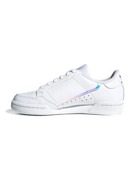 Zapatillas Adidas Continental 80J Blanco Teen