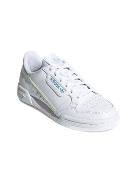 Zapatillas Adidas Continental 80C Blanco Kids