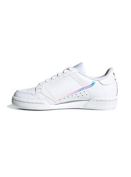 Zapatillas Adidas Continental 80C Blanco Kids