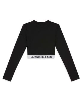 Top Calvin Klein Milano Negro Para Mujer