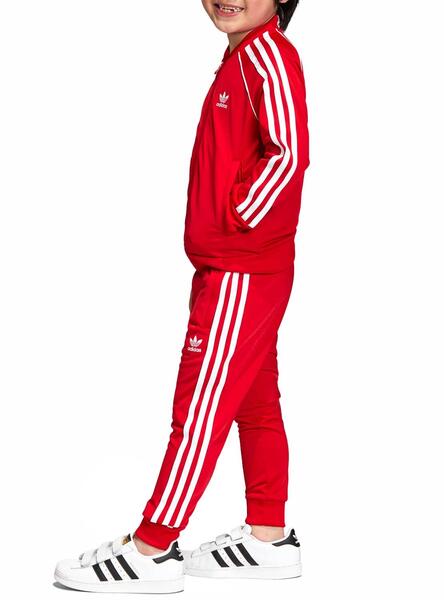 Separar Incompetencia Persona a cargo Chándal Adidas Superstar Rojo Niño