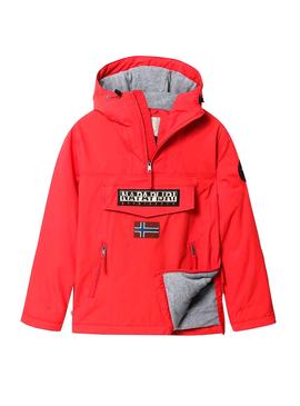 Chaqueta Napapijri Rainforest Pocket Rojo W Mujer