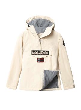 Chaqueta Napapijri Rainforest Winter Beige Mujer