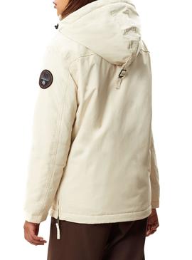 Chaqueta Napapijri Rainforest Winter Beige para Mujer