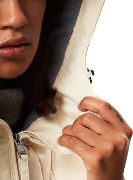 Chaqueta Napapijri Rainforest Winter Beige para Mujer
