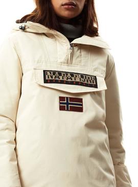Chaqueta Napapijri Rainforest Winter Beige para Mujer