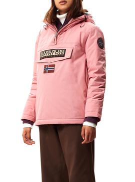 Chaqueta Napapijri Rainforest Winter Rosa para Mujer