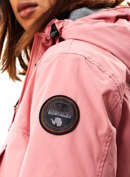 Chaqueta Napapijri Rainforest Winter Rosa para Mujer