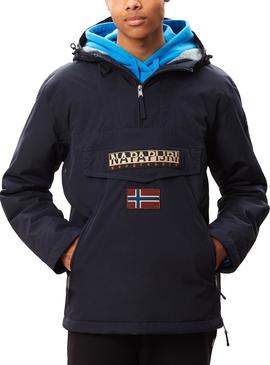 Chaqueta Napapijri Rainforest Pocket W PKT Marino para Hombre