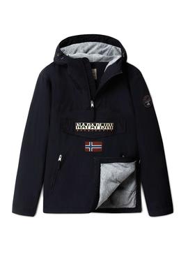 Chaqueta Napapijri Rainforest Pocket W PKT Marino para Hombre