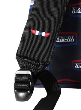 Mochila Napapijri Voyage The Cross Azul De Hombre