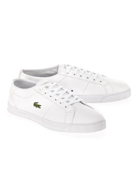lacoste riberac leather trainers