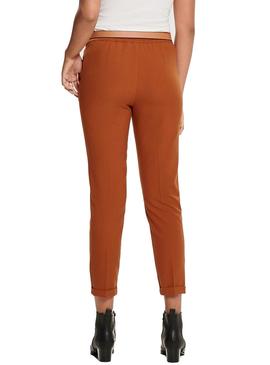 Pantalón Only Focus Camel Para Mujer