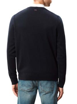 Jersey Napapijri Droz Marino Para Hombre