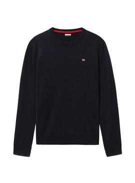 Jersey Napapijri Droz Marino Para Hombre