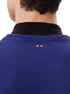 Jersey Napapijri Droz Azul Para Hombre