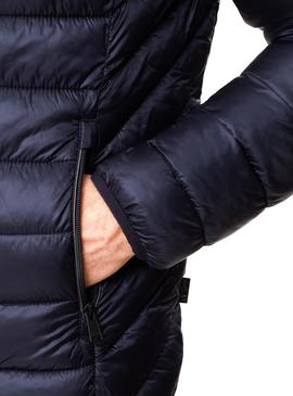 Cazadora Napapijri Aerons Hood Marino para Hombre