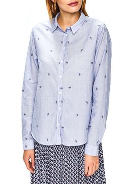 Camisa Pepe Jeans Evia Malva Mujer