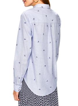 Camisa Pepe Jeans Evia Malva Mujer