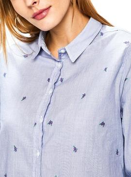 Camisa Pepe Jeans Evia Malva Mujer