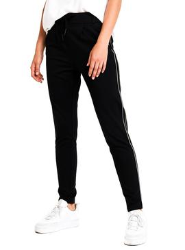 Pantalon Only Poptrash Duo Negro Para Mujer