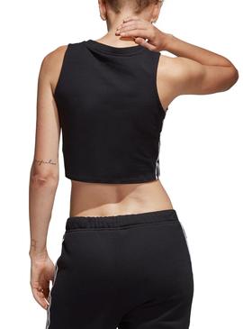 Top Adidas Crop Negro