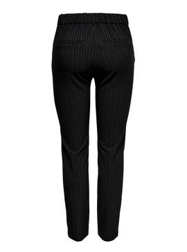 Pantalon Only Glowing Listas Negro Para Mujer