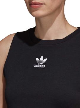 Top Adidas Crop Negro