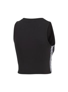 Top Adidas Crop Negro