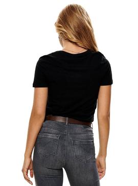 Camiseta Only Jonna Negro Para Mujer