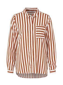 Camisa Only Sugar Tostado Para Mujer