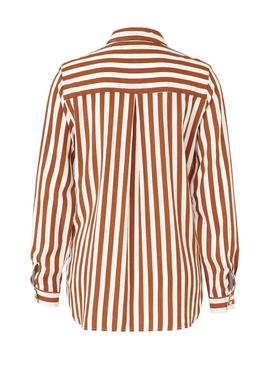 Camisa Only Sugar Tostado Para Mujer