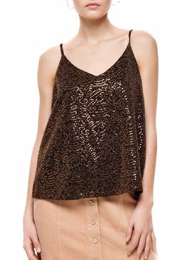 Top Only Duna Chocolate para Mujer