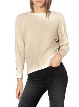 Jersey Only Adalyn Beige Para Mujer