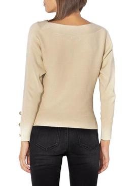 Jersey Only Adalyn Beige Para Mujer