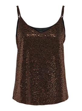 Top Only Duna Chocolate para Mujer