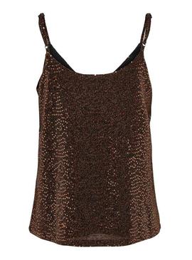 Top Only Duna Chocolate para Mujer