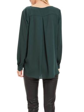 Camisa Vila Vilucy Verde Para Mujer