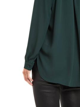 Camisa Vila Vilucy Verde Para Mujer