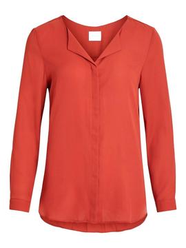 Camisa Vila Vilucy Ketchup Para mujer