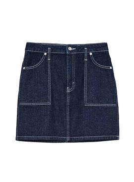 Falda Pepe Jeans Mia Denim Para Mujer Dua Lipa