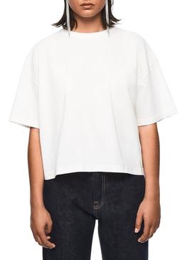 Camiseta Pepe Jeans Mimi Dua Lipa Blanco De Mujer