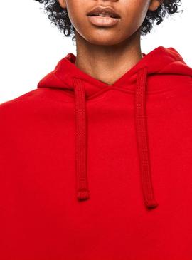 Sudadera Pepe Jeans Lou Rojo Dua Lipa Para Mujer